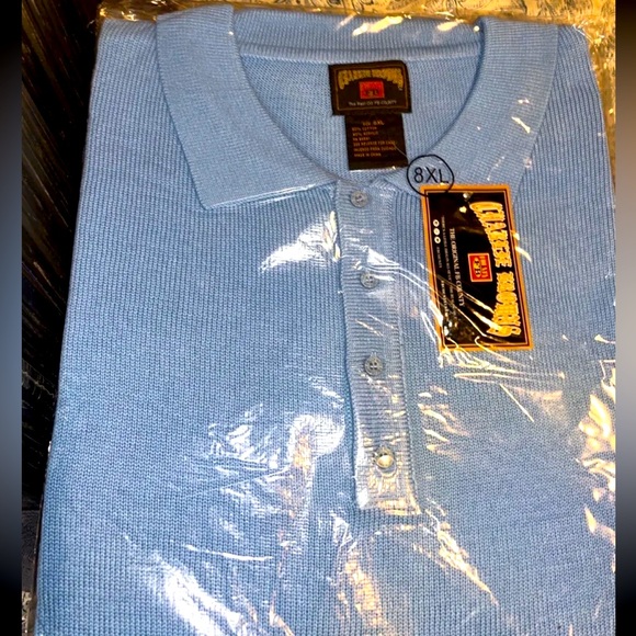 Solid Blue Rare 8XL FB County Charlie Brown Shirt - Picture 5 of 12